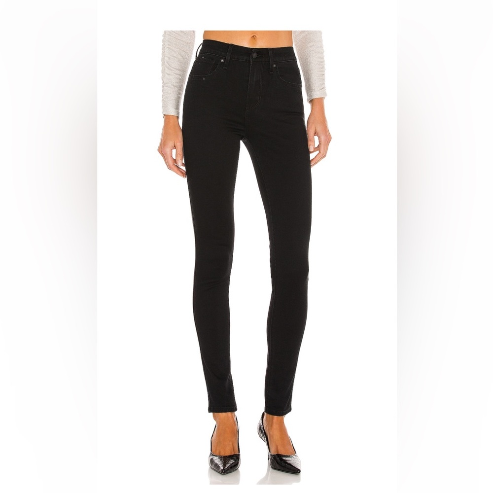 LEVIS 721 high rise skinny jeans